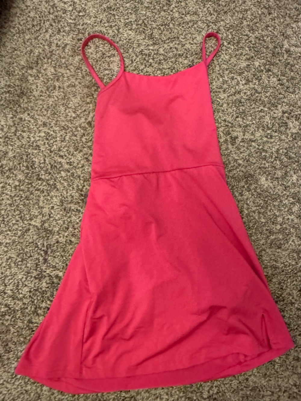 art class Hot Pink Spaghetti Strap Tank